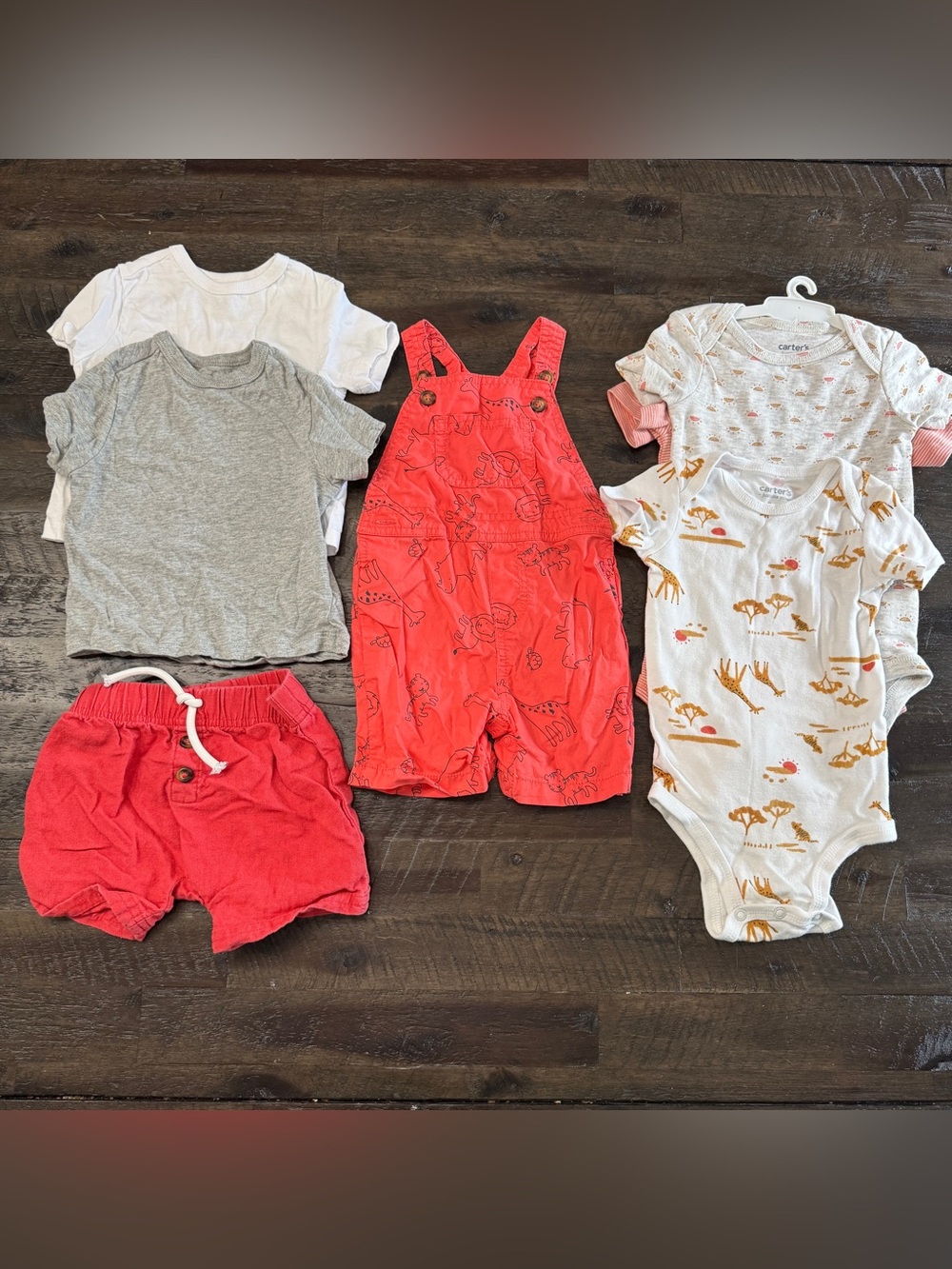 6-9m/9m Baby Boy Safari Animals Mix and Match Lot | Carter’s Children’s Place
